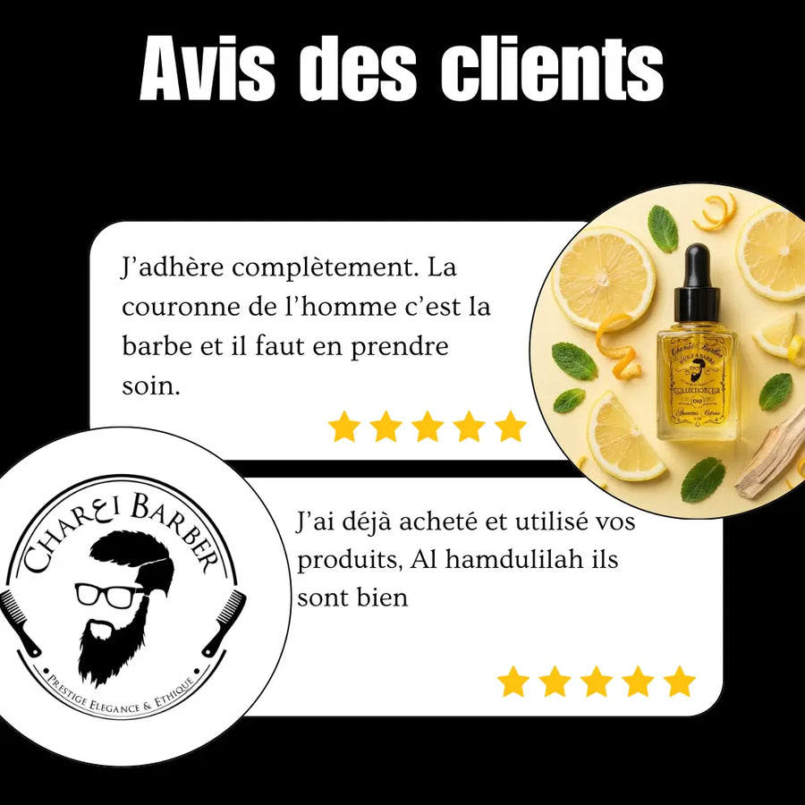 Avis client Char3i Barber