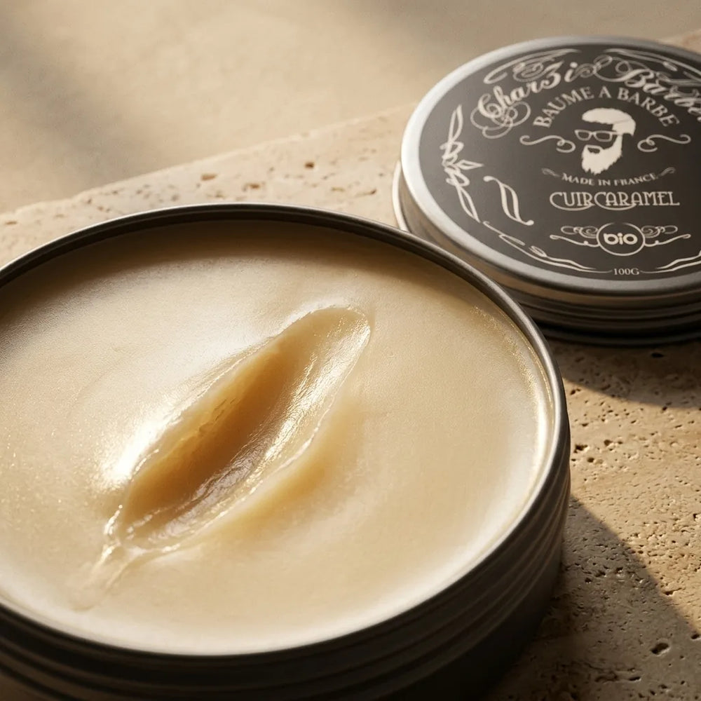 Baume à Barbe Nourrissant au Beurre de Karité Bio - SABR