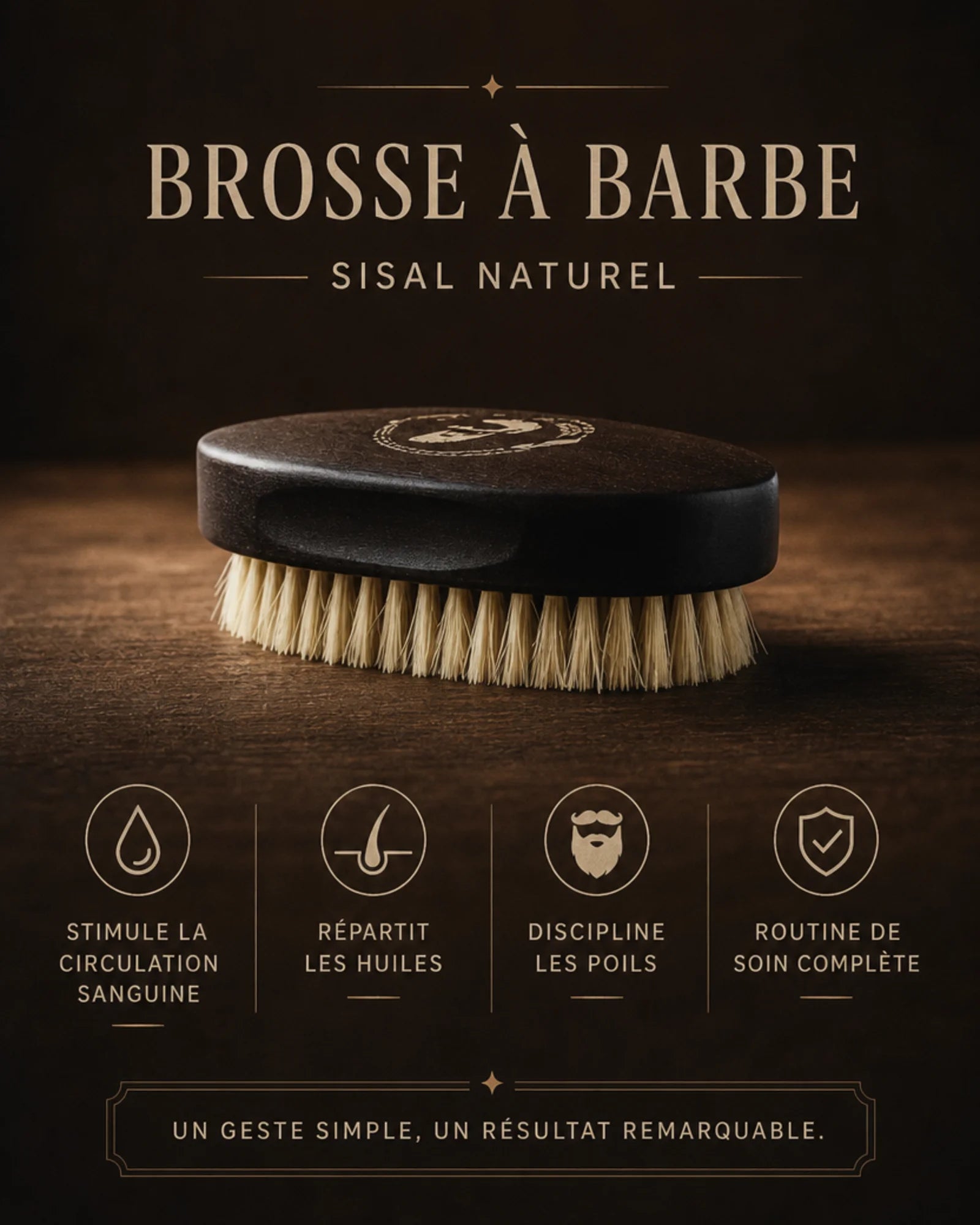 Bienfaits de la brosse à barbe Char3i Barber