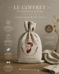 SAC EN LIN POUR COFFRET — Soin Barbe Halal Char3i Barber (5)