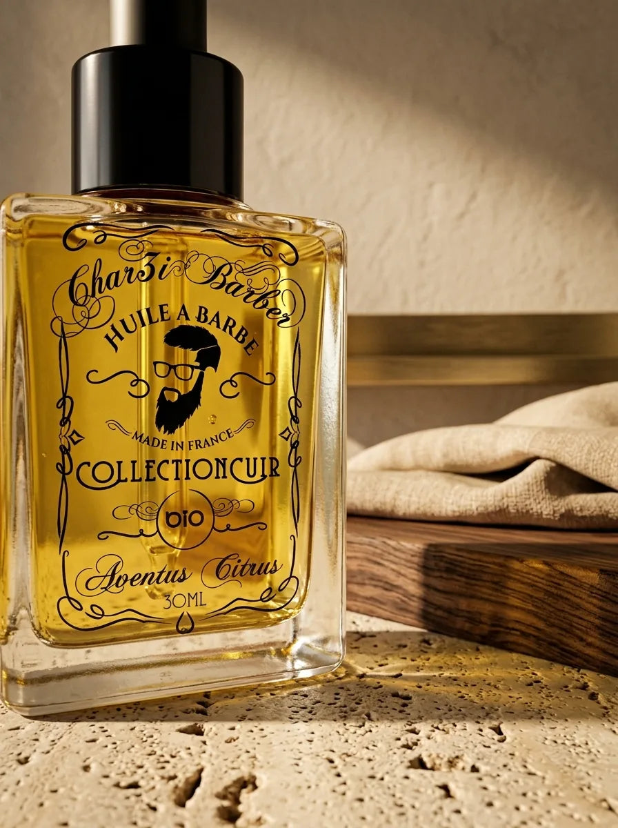 Huile à barbe halal ZAYT Char3i Barber, flacon 30 ml