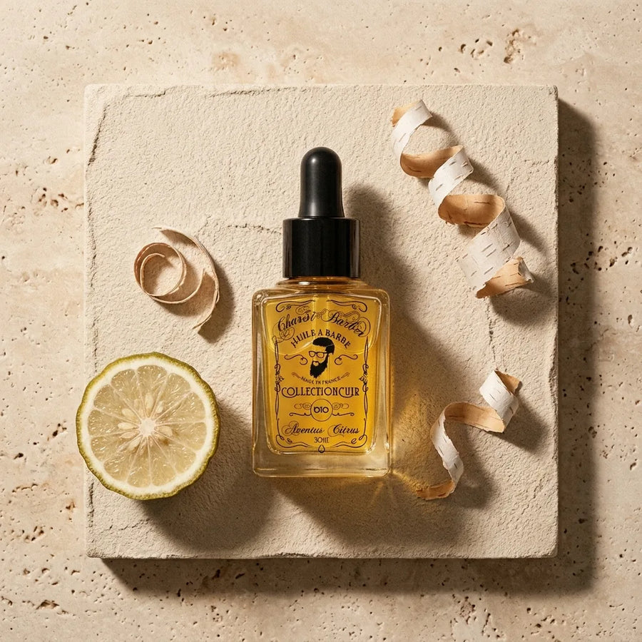 Huile à Barbe Bio au Ricin Parfumé — ZAYT — Soin Barbe Halal Char3i Barber (9)