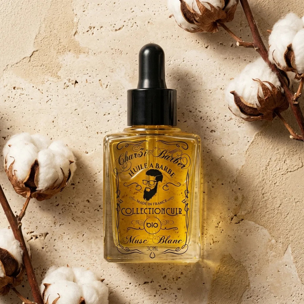 Huile à Barbe Bio au Ricin Parfumé — ZAYT — Soin Barbe Halal Char3i Barber (10)
