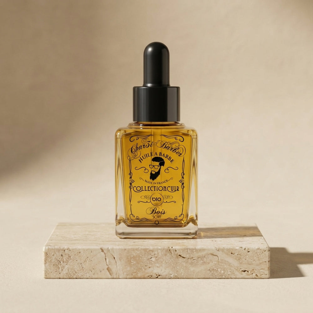 Huile à Barbe Bio au Ricin Parfumé — ZAYT