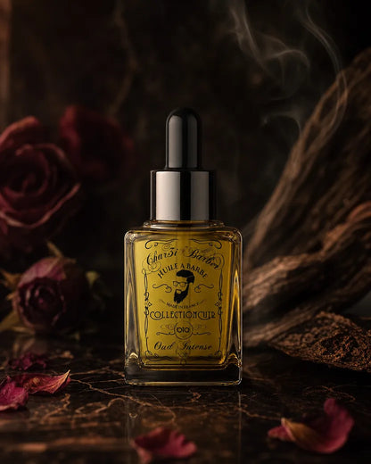 Huile à barbe parfum Oud Intense Char3i Barber