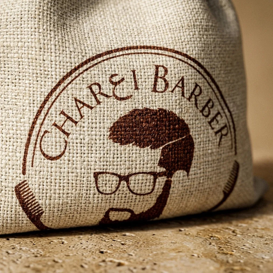SAC EN LIN POUR COFFRET — Soin Barbe Halal Char3i Barber (4)