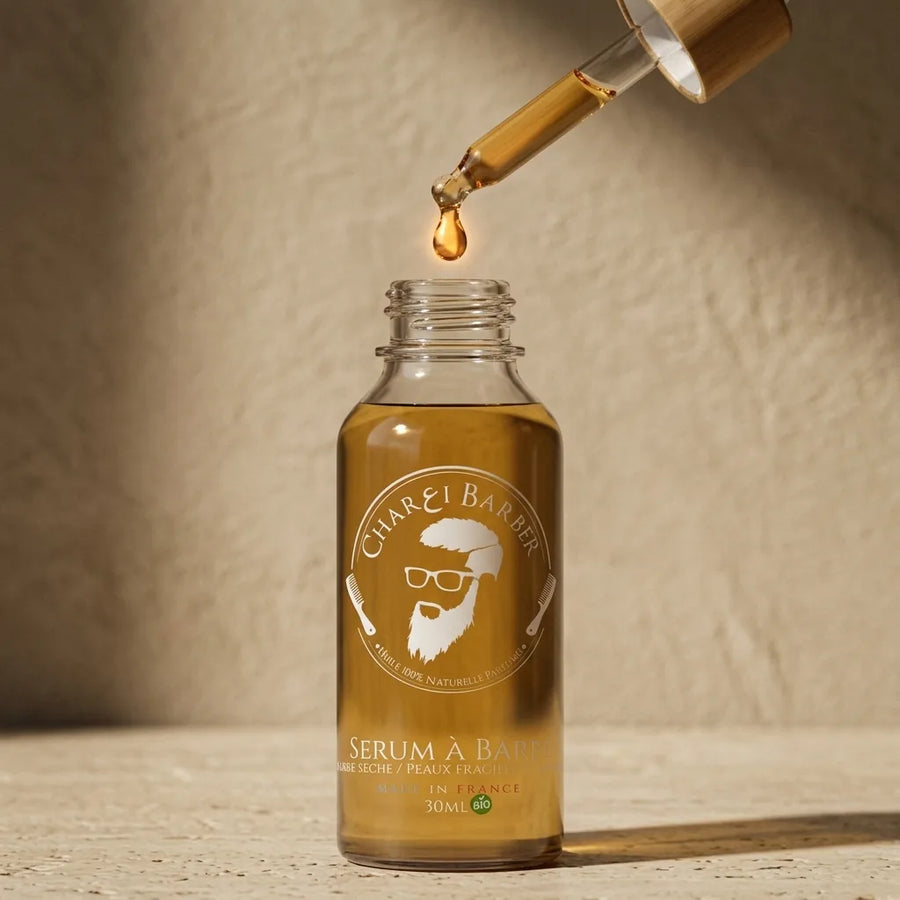 Pipette et formule concentrée du sérum pousse de barbe QUWWA