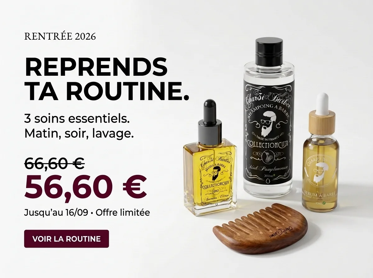 Routine de Rentrée Char3i — 56,60 €, valeur séparée 66,60 €, jusqu’au 16 septembre