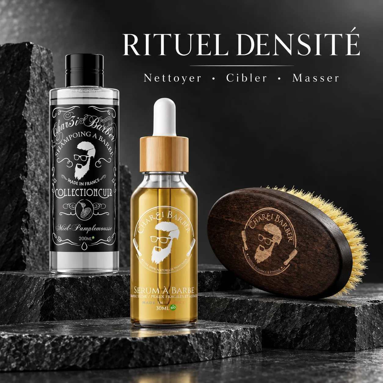 Rituel Densité — routine Char3i Barber
