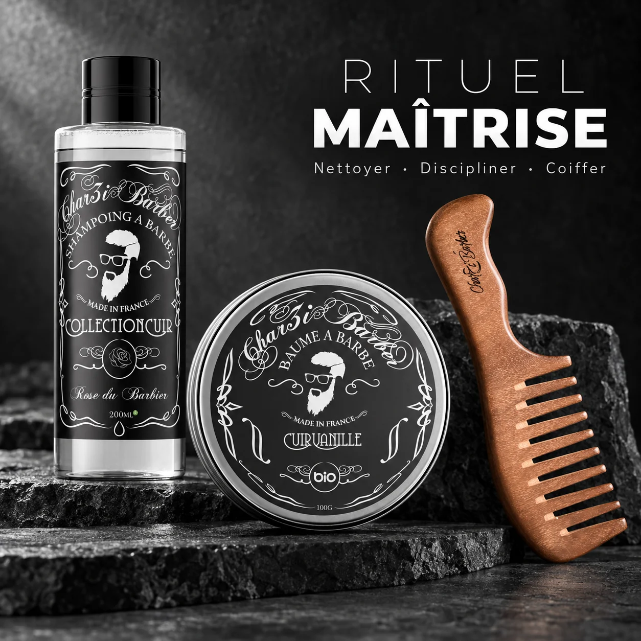 Rituel Maîtrise — routine Char3i Barber