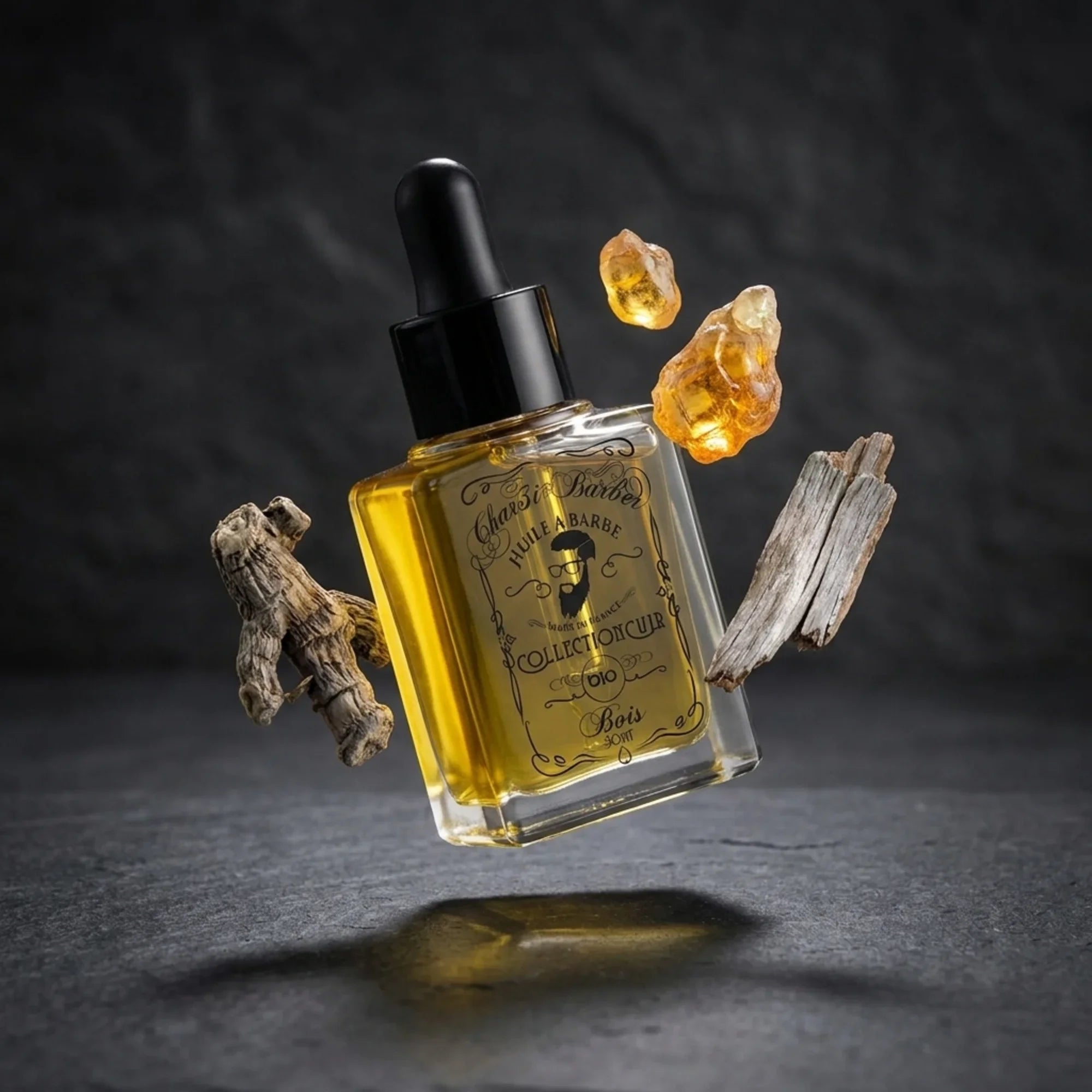 Huile à barbe ZAYT Char3i Barber, senteur Bois